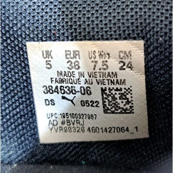 Puma Pacer Future Allure Women's Black Athletic Lace Up Shoes Womens Size: 7.5 - Picture 10 of 10